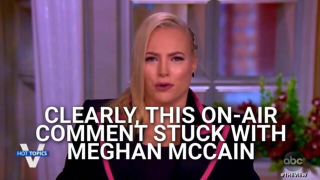 'The View’s' Meghan Mccain Shares The Comment Joy Behar Made That Ultimately Led To Her Exit On The Show