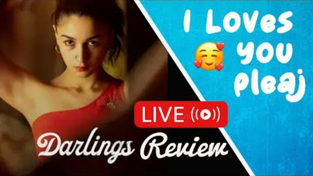 [[LIVE]] DARLINGS Movie Review and Discussion | Darlings Review | Alia Bhatt | Netflix