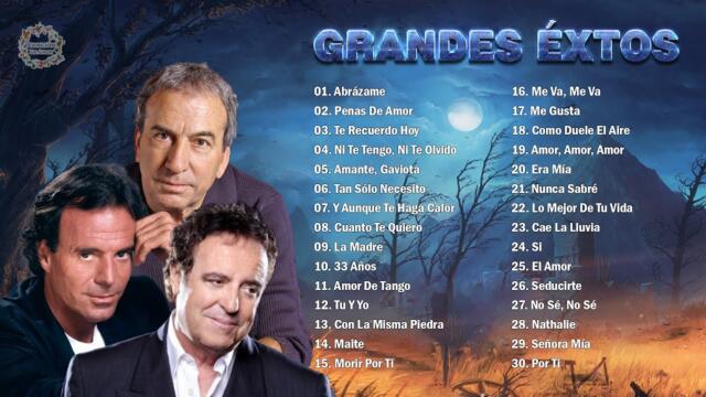 BALADAS ROMÁNTICAS DEL AYER VIEJITAS DEL RECUERDO - JULIO IGLESIAS, DYANGO, JOSÉ LUIS PERALES