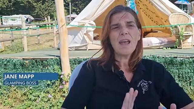 Interview with Jane Mapp, Walnut Tree glamping site operator