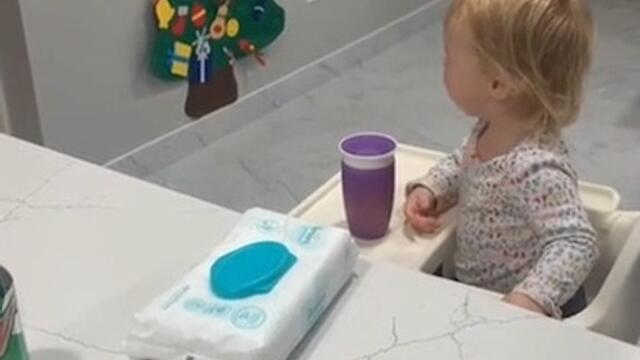 Baby Talks to Ghost of Late Uncle