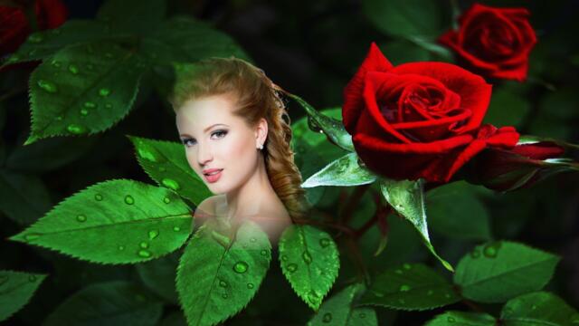 🌹 Червени рози в изобилие ... (Music by Sergey Grischuk) 🌹