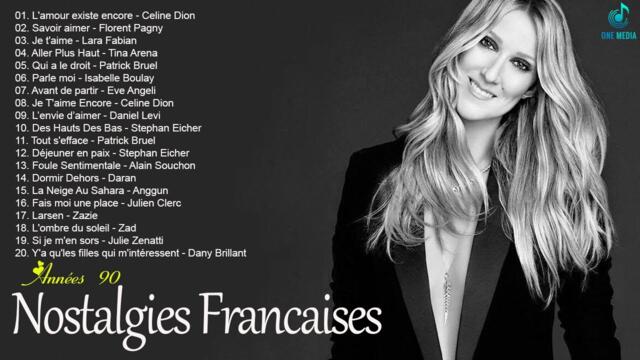 Meilleur Musique Francaise 1990 - Isabelle Boulay, Patrick Bruel, Celine Dion, Tina Arena, Zad