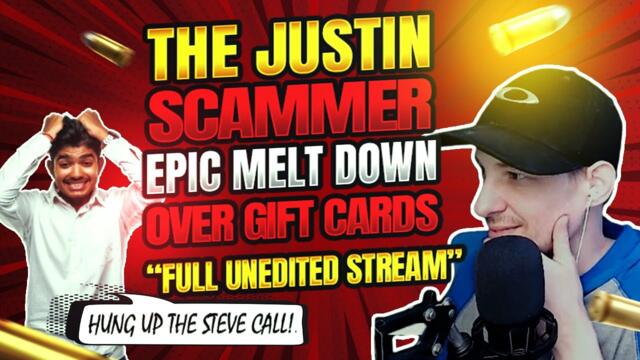 Full unedited stream "the Justin" #scambait #improv #pranks