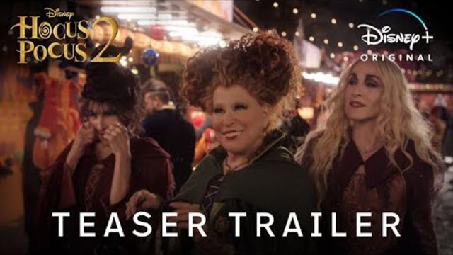 Hocus Pocus 2 On Disney Plus Trailer