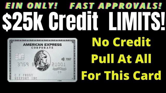 TOP 5 BUSINESS CREDIT CARDS USING EIN NUMBER ONLY 2022: AMEX CREDIT CARDS NO CREDIT OR BAD CREDIT