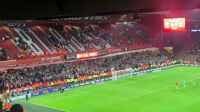 Sunderland fans stick with their team after loss to Sheffield United at Bramall Lane