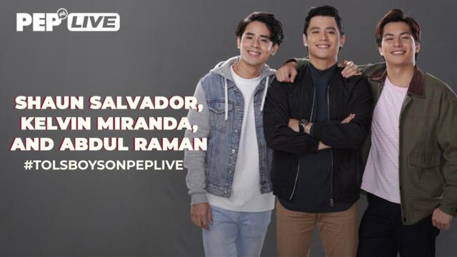 WATCH: TOLS Boys Shaun Salvador, Kelvin Miranda, & Abdul Raman on PEP Live