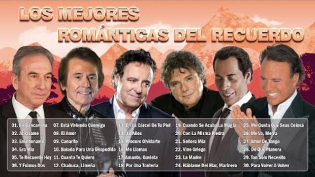 Braulio García, Julio Iglesias, Dyango, José Velez, José Luis Perales, Raphael  Éxitos Románticos