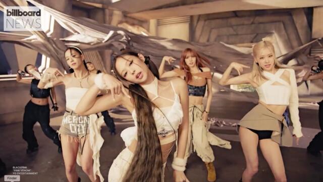 BLACKPINK’s ‘Pink Venom’ Is First Hit to Debut at No. 1 on Hot Trending Songs Chart | Billboard News