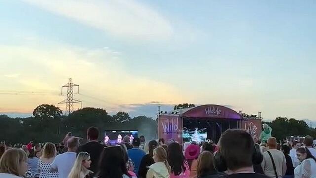 Concertgoers chant 'turn it up' at Steps gig t Yorkshire Wildlife Park