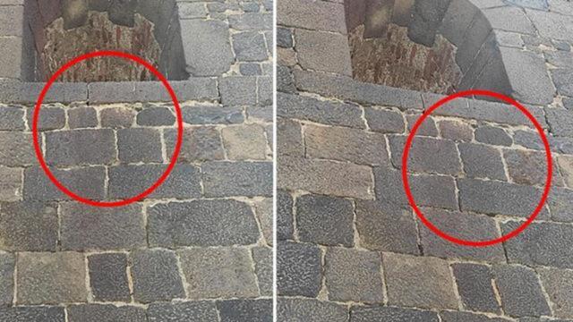 Erzurum'da duvardaki kan izlerinin hikayesini dinleyenler gözyaşlarına hakim olamıyor