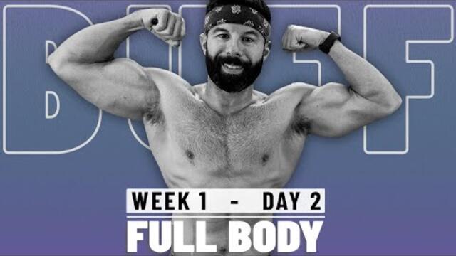 45 minute FULL BODY - DB Only Workout | BUFF - DAY 2