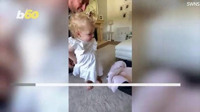 Must See! Child’s Reaction to Newborn Baby Sister