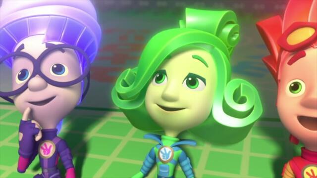 Фиксики - Cборник Поиграем - Прятки,Театр теней, Шахматы, Кубик Нолика, Железная дорога, Конструктор