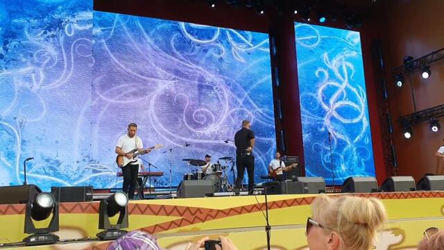 Алексей Петрухин и группа "Губерния" 27 августа 2022 г. на фестивале "Русское поле" в Коломенском