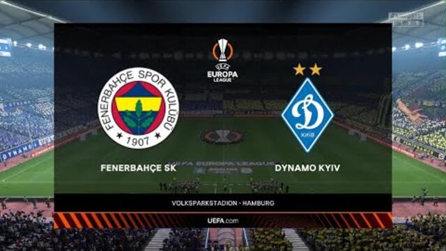 Fenerbahce vs Dynamo Kyiv | UEFA Europa League 8th September 2022 Full Match | PS5