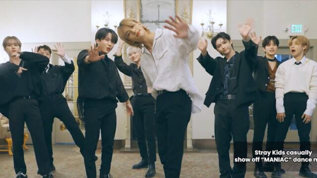 Stray Kids Dance to Their Hit Song 'MANIAC' | Billboard Cover