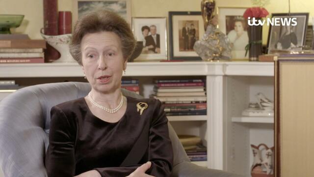 Queen did 'exactly right thing' after Diana died, says Anne