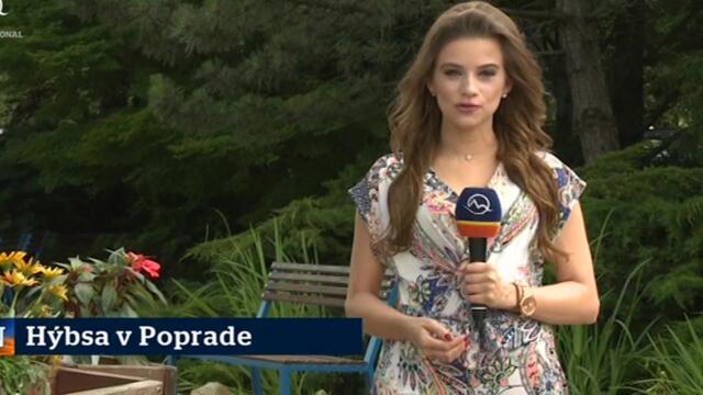 Silvia Juříková Tv Reporter from Slovakia