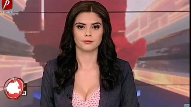 Alexandra Sandu Tv Presenter from Romania