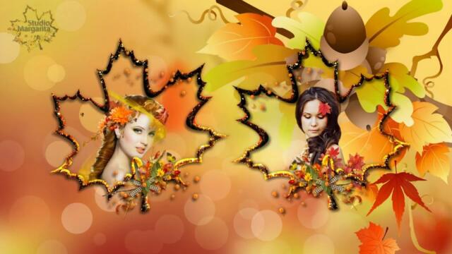 Осенние листья словно в танцах кружатся Осень Осень золотой листопад