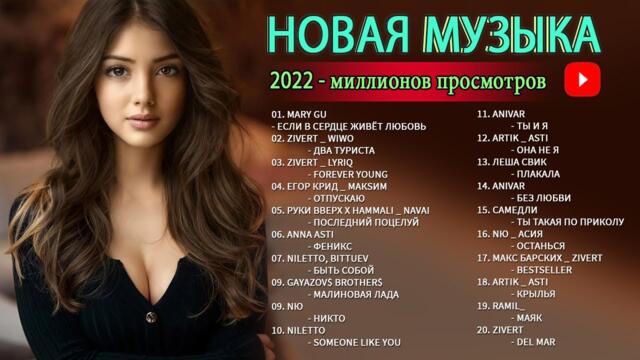 Хиты 2022🎂 Лучшие Песни - Русская Музыка - Русские Хиты