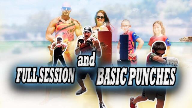 Full session Footwork Movement Combinations and basic punches | Cardio Boxing