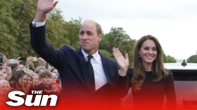 WATCH LIVE: Prince William and Kate greet wellwishers at Sandringham