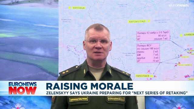 Ukraine war: Kyiv claims control of Oskil river and Russia denies Izium accusations