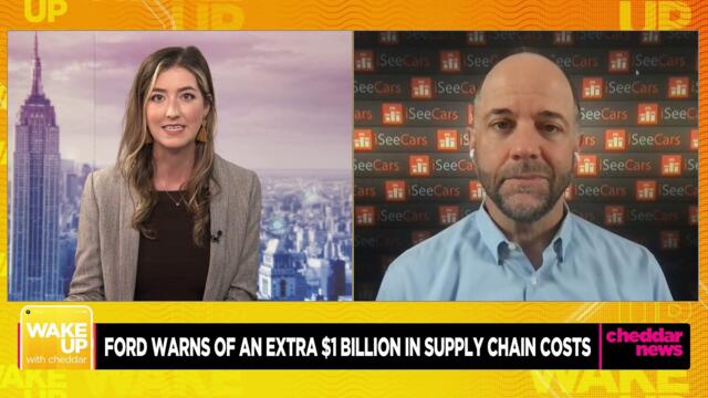 Ford Shares Fall on Supply Chain Woes