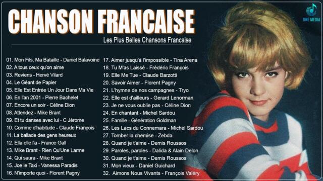 Les Plus Belles Chansons Françaises 🌹Mike Brant, Daniel Guichard, Charles Aznavour, Tryo, Téléphone