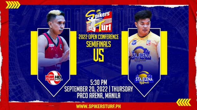 GAME 2 SEPTEMBER 22, 2022 | CIGNAL HD SPIKERS vs NU-STA.ELENA NATIONALS | 2022 SPIKERS' TURF S5 OPEN CONFERENCE