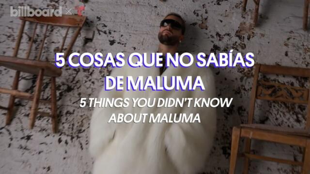 5 Things You Didn’t Know About Maluma | Billboard