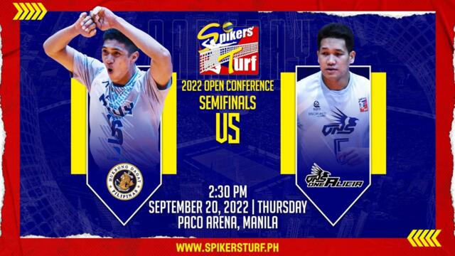 GAME 1 SEPTEMBER 22, 2022 | PGJC-NAVY SEALIONS vs VNS-ONE ALICIA GRIFFINS | 2022 SPIKERS' TURF S5 OPEN CONFERENCE