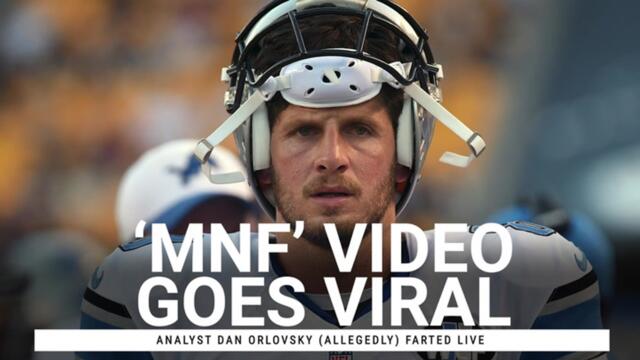 'Monday Night Football' Video Goes Viral After Analyst Dan Orlovsky (Allegedly) Farted And Sneezed Live