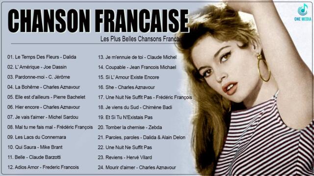 Les Plus Belles Chansons D'amour 🌹🌹🌹Joe Dassin,Claude Michel,Frederic Francois,Charles Aznavour
