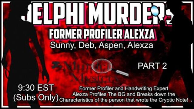 Profiler Alexza Breaks Down The Cyptic Note and Profiles The BG! Subs only as always!