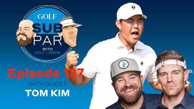 Tom Kim talks his celebration on 18 at the Presidents Cup, which team had the better after party
