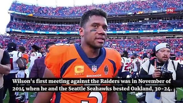 Raiders to Face QB Russell Wilson For Just the Third Time Ever