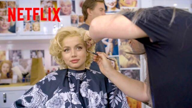 Ana de Armas: Makeup Time Lapse | Ana Becomes Marilyn Monroe - Netflix