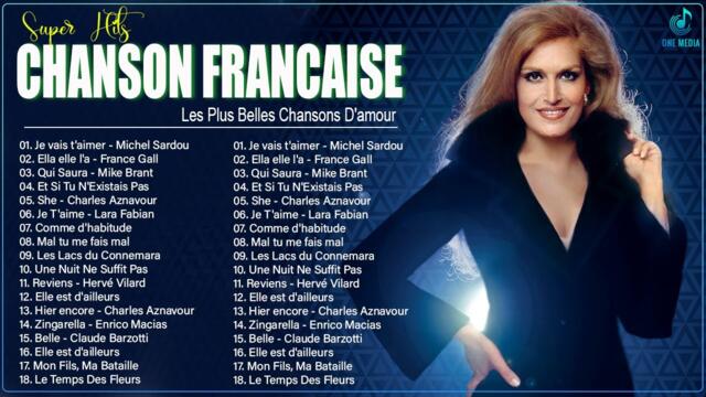 Les Plus Belles Chansons D'amour💝💋Joe Dassin, Charles Aznavour, Frédéric François, Michel Sardou