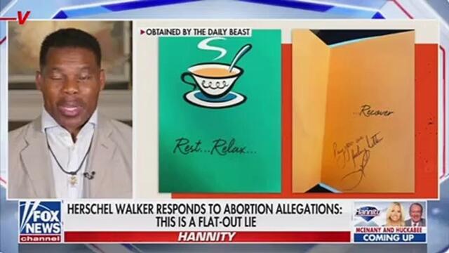 'I Send Money to a Lot of People': Herschel Walker Responds to Check Woman Claims Was For Abortion