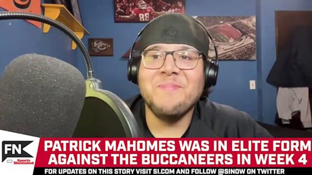 Patrick Mahomes Was In Elite Form Against the Buccaneers