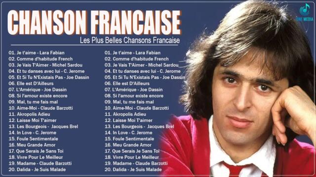 Les Plus Belles Chansons D'amour 🌹🍎 C Jerome.Frédéric François.Michel Sardou.Dalida.Joe Dassin