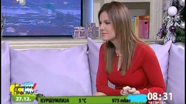 Maja Nikolic jutarnji 27 12 da popravi utisak u godini