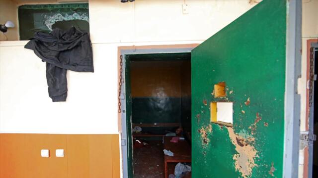 Ukraine findet schreckliche Überbleibsel in russischer Folterkammer