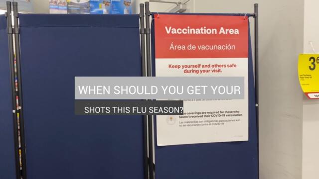 WHEN SHOULD YOU GET YOUR SHOTS THIS FLU SEASON? - Subtitled