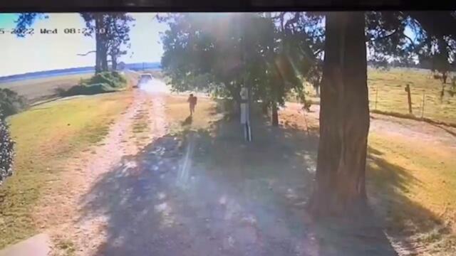 Little Boy Runs Chasing Car After Mom Forgets Him at Home on the School Run