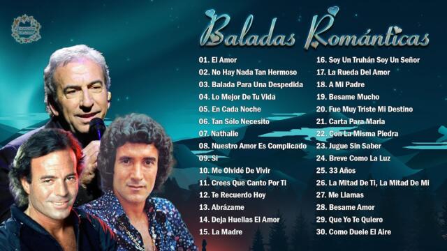 DANNY DANIEL, JULIO IGLESIAS, JOSÉ LUIS PERALES TODOS SUS 30 GRANDES EXITOS INMORTALES